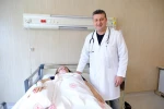 Ukraynalı hasta şifayı Mersin Şehir Hastanesinde buldu