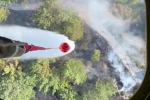 Ula’da yol kenarında çıkan yangın büyümeden söndürüldü