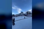 Uludağ’daki teleferik kuyruğu şaşırttı