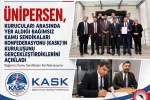 ÜNİPERSEN, kurucuları arasında yer aldığı Bağımsız Kamu Sendikaları Konfederasyonu (KASK) kuruldu