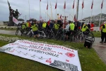 ÜNİPERSEN’den Samsun’dan Ankara’ya bisikletli eylem