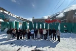 Üniversiteli gençler Erzurum’u gezdi