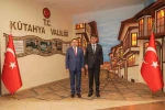 Uşak Valisi Kartal’dan Kütahya Valisi Işın’a iade-i ziyaret