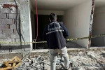 Uşak’ta inşaat halindeki apartmandan düşen kişi öldü