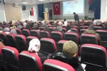 Üzümlü’de velilere mesleki eğitim tanıtımı yapıldı