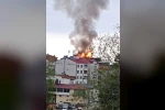 Vakfıkebir’de çatı yangını korkuttu