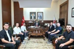 Vali Aksoy, ödüllü Mavera Teknoloji Takımı’nı makamında ağırladı