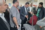 Vali Baruş, zehirlenme şüphesiyle hastaneye kaldırılan öğrencileri ziyaret etti 