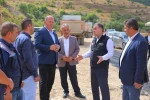 Vali Eldivan, köylerde yürütülen altyapı ve yol çalışmalarını inceledi