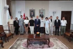 Vali Erol, LGS’de tam puan alan öğrencileri ağırladı 