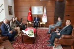 Vali Hacıbektaşoğlu Çevre Haftası heyetini ağırladı