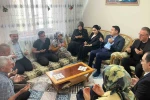 Vali Işın’dan Muhammet Çakıcı’nın ailesine taziye ziyareti