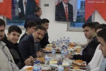 Vali Masatlı üniversite öğrencileriyle iftar sofrasında bir araya geldi
