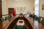 Vali Sözer ve İl Müdürü İlhan çevrim içi toplantıya katıldı