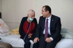 Vali Taşolar’dan, Tuzluca Şehit ve Gazi Aileleri Derneği Başkanı Türkan’a geçmiş olsun ziyareti