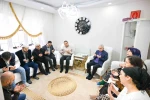 Vali Turan ve Kaymakam Yıldız Rümeysa Sanpur’un ailesine taziyede bulundu