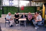 Vali Varol, taksi durağında esnafla bir araya geldi