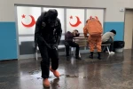 Van Geri Gönderme Merkezi’nde KBRN tatbikatı yapıldı