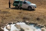 Van jandarmasından yaban hayatına minik su havuzları