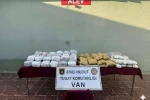 Van sınır hattında 109 kilogram uyuşturucu ele geçirildi