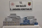 Van’da 2 bin 192 paket kaçak sigara ele geçirildi