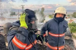 Van’da camide yangın
