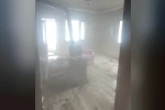 Van’da ev yangını