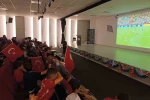 Van’da milli maç heyecanı