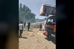 Van’da ot yangını 