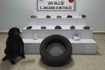 Van’da otomobil lastiğinde 6 kilo uyuşturucu ele geçirildi