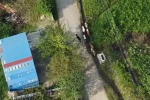 Vatandaşın kaybolan büyükbaşlarını jandarma dron ile buldu