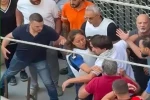 Vatandaşlar saldırganı linç etmek istedi, polis engelledi