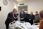 Vekil Çopuroğlu, gece yarısı hastane ziyareti yaptı