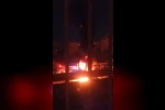 Viranşehir’de park halindeki traktör alev topuna döndü