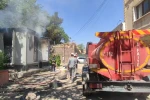 Viranşehir’de trafo yangını korkuttu