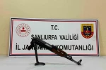 Viranşehir’de uzun namlulu silah ele geçirildi