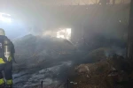 Vize’de palet fabrikasının deposunda yangın