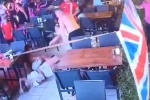 Yabancı uyruklu turistten ailesine şiddet