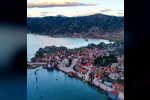 Yağış manzarası şaşırttı, Pınarbaşı deniz oldu