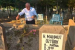 Yahyalı Belediyesi personelinden örnek vefa: Aile kabristanlarını temizleyip dualarını ettiler