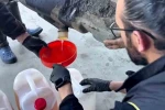 Yakıt deposunda 48 kilo sıvı metamfetamin ele geçirildi