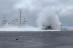 Yalova’daki fırtınadan çarpıcı görüntüler