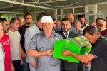 Yangında hayatını kaybeden 2 yaşındaki çocuk toprağa verildi