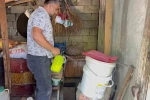 Yaşlı kadının yılan korkusuyla yardım çağrısında bulunduğu eve itfaiyeden müdahale