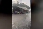 Yatağan’da sağanak yağış etkili oldu