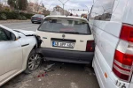 Yatağan’daki kazada üç araç hasar gördü