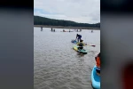 Yayla gölü, kana sporcularını ağırladı