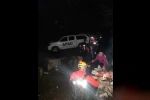 Yaylada mahsur kalan 3 kişi kurtarıldı