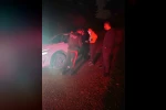 Yaylada mahsur kalan aile kurtarıldı