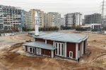 Yazır Mahalle Külliyesi hızla yükseliyor